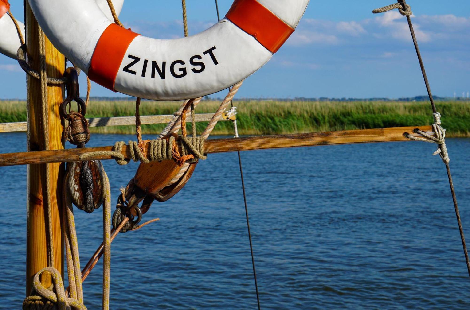 Krosse Krabbe An Der Seebruecke Zingst Esterno foto